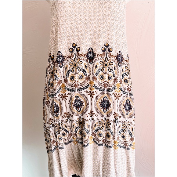 EUC O’Neill Summer Dress Cover Up Size Medium Super Cute w/Mandala Pattern - Picture 2 of 12